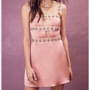For Love & Lemons - mini opal beaded dress